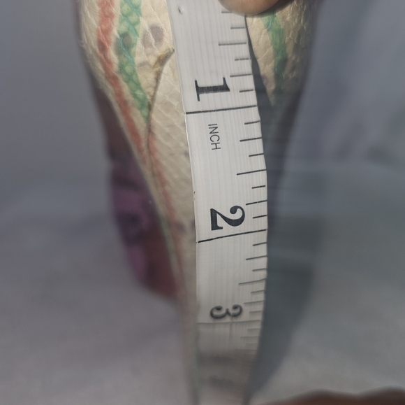 Alice+Olivia Multicolor Animal Print Womens Wedged Sandals Sz 8.5 Festive,Party - Picture 10 of 11